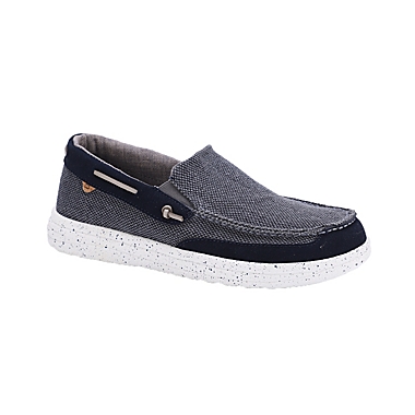 Lamo Size 9 Calvin Shoe in Navy. View a larger version of this product image.