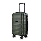 Alternate image 0 for American Green Travel Allegro S 20-Inch Carry On TSA Lock Spinner Luggage in Olive