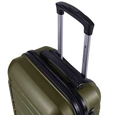 American Green Travel Andante S 20-Inch Hardside Spinner Carry On Luggage in Olive. View a larger version of this product image.