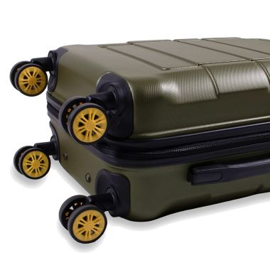 American Green Travel Andante S 20-Inch Hardside Spinner Carry On Luggage in Olive. View a larger version of this product image.
