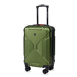 American Green Travel Vailor 20-Inch Hardside Carry On Spinner Luggage in Olive