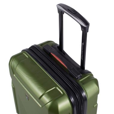 American Green Travel Vailor 20-Inch Hardside Carry On Spinner Luggage in Olive. View a larger version of this product image.