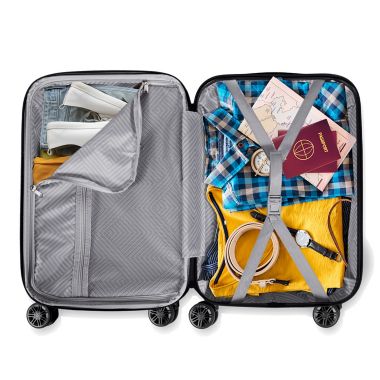 American Green Travel Vailor 20-Inch Hardside Carry On Spinner Luggage in Olive. View a larger version of this product image.