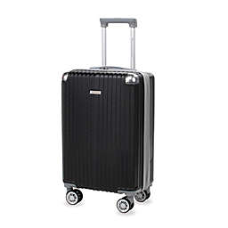 American Green Travel Bradford 20-Inch Carry On Spinner Luggage in Black