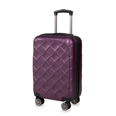 American Green Travel Chester 20-Inch Hardside Spinner Carry On Luggage in Purple