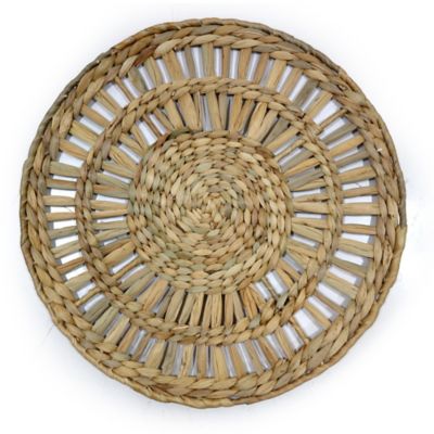 Everhome&trade; Easter Spiral Round Placemat in Natural