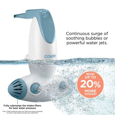 Conair&reg;  Hydro Jet Bath Spa in White. View a larger version of this product image.