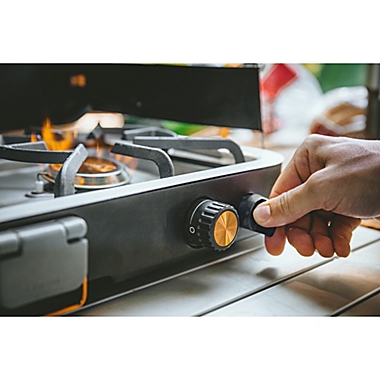 Coleman&reg; 1900 Collection&trade; 3-in-1 Propane Stove in Black. View a larger version of this product image.