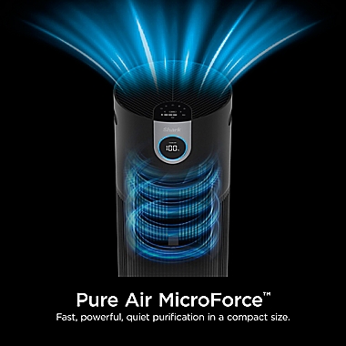 Shark&reg; Air Purifier MAX with True NanoSeal HEPA in Black. View a larger version of this product image.