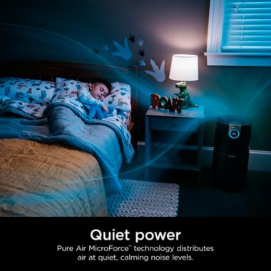 Shark Air Purifier MAX with True NanoSeal HEPA in Black. View a larger version of this product image.