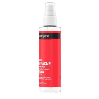 Neutrogena&reg; 5.5 fl. oz. Stubborn Body Acne Treatment Spray. View a larger version of this product image.