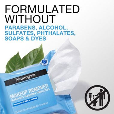 Neutrogena&reg; 2-Pack 50-Count Makeup Remover Cleansing Towelettes. View a larger version of this product image.