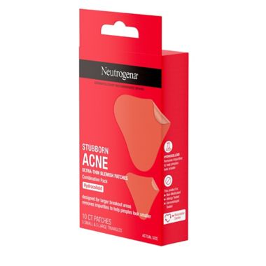 Neutrogena&reg; 10-Count Stubborn Acne Blemish Patches. View a larger version of this product image.