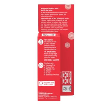 Neutrogena&reg; 1 fl. oz. Stubborn Acne Drying Lotion. View a larger version of this product image.