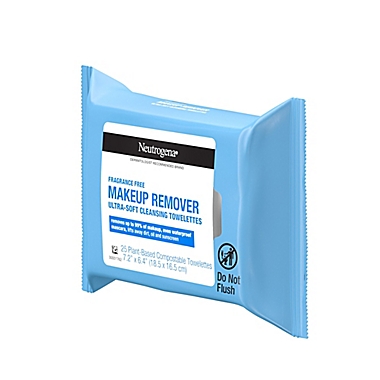 Neutrogena&reg; 25-Count Makeup Remover Cleansing Towelettes Fragrance-Free. View a larger version of this product image.