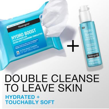Neutrogena&reg; Hydro Boost 25-Count Cleansing Towelettes. View a larger version of this product image.