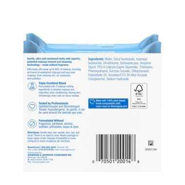 Neutrogena&reg; 50-Count Twin Pack Makeup Remover Cleansing Towelettes Fragrance-Free. View a larger version of this product image.