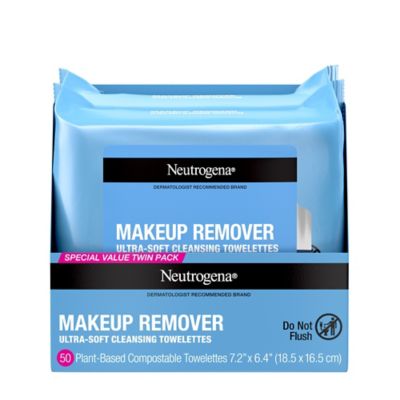 Neutrogena&reg; 2-Pack 50-Count Makeup Remover Cleansing Towelettes