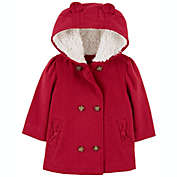 carter&#39;s&reg; Hooded Coat with Ears in Red