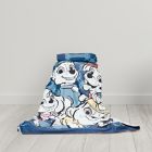 Alternate image 1 for Morning Bird&reg; Paw Patrol&trade; Faux Sherpa Throw Blanket in Blue