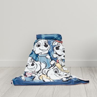 Morning Bird&reg; Paw Patrol&trade; Faux Sherpa Throw Blanket in Blue. View a larger version of this product image.