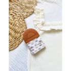 Alternate image 3 for Itzy Ritzy&reg; Sun Mutlicolor Silicone Teething Teething Mitt