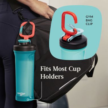Contigo&reg; Shake &amp; Go Fit 2.0 28 oz. Water Bottle in Blue. View a larger version of this product image.
