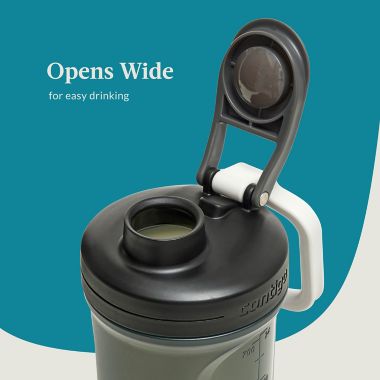 Contigo&reg; Shake &amp; Go Fit 2.0 28 oz. Water Bottle in Grey. View a larger version of this product image.