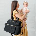 Alternate image 4 for TWELVElittle Carry Love Diaper Tote 3.0 in Black