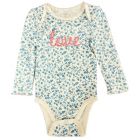 Alternate image 0 for ever &amp; ever&trade; Size 6M "Love" Long Sleeve Bodysuit in Rose Bud Floral