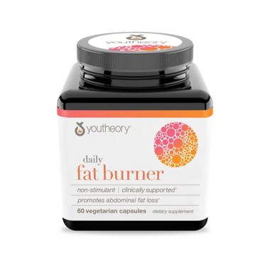 Youtheory&reg; 60-Count Fat Burner Vegetarian Capsules. View a larger version of this product image.