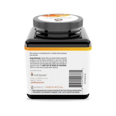 Youtheory&reg; 60-Count Tumeric Advanced Vegetarian Capsules. View a larger version of this product image.