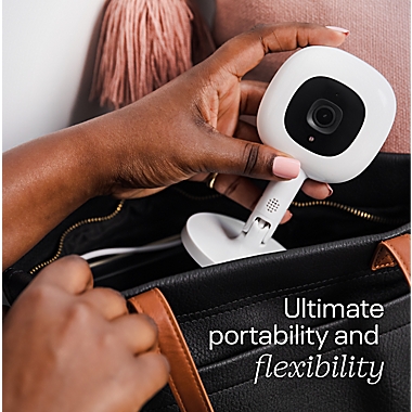 Nanit Pro&trade; Baby Monitor Camera &amp; Flex Stand in White. View a larger version of this product image.