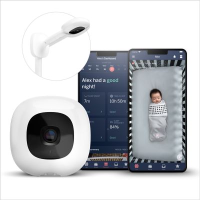 Nanit Pro&trade; Smart Baby Monitor &amp; Wall Mount in White