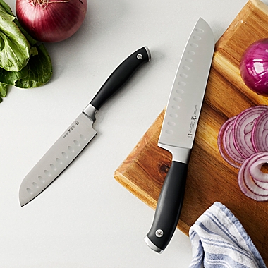 J.A. Henckels International Forged Elite 2-Piece Santoku Knife Set. View a larger version of this product image.