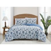 Coastal Living&reg; Amelia Floral Reversible Comforter Set
