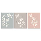 Alternate image 0 for Lambs & Ivy&reg; Baby Blooms 3-Piece Watercolor Floral Wall Art Set