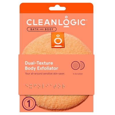 Cleanlogic&reg; Bath &amp; Body Dual-Texture Body Exfoliator
