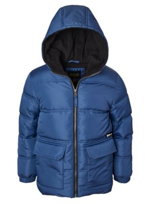 iXtreme Solid Puffer Coat in Blue