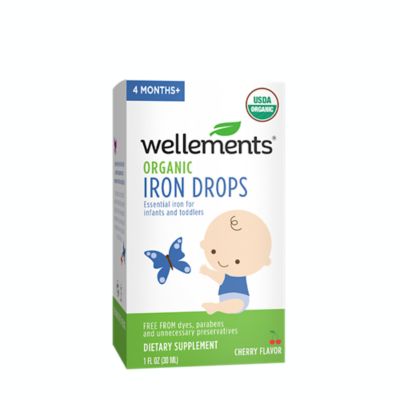 Wellements&reg; 1 fl. oz. Organic Iron Drops