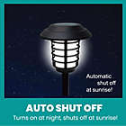 Alternate image 11 for Bell + Howell Stainless Steel Outdoor Solar Pathway Lights in Black (Set of 4)