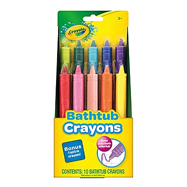 Crayola&reg; 9-Pack Bathtub Crayons. View a larger version of this product image.