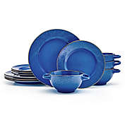 Pfaltzgraff&reg; Kori 12-Piece Dinnerware Set in Blue