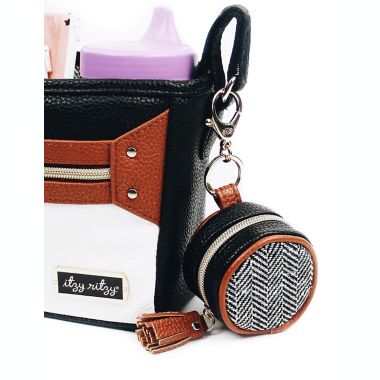 Itzy Ritzy&reg; Diaper Bag Charm Pod in Coffee. View a larger version of this product image.