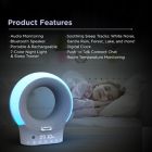 Alternate image 2 for Hubble Eclipse+ Smart WiFi Portable Soother in White