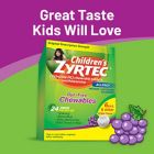 Alternate image 10 for Zyrtec&reg; Allergy 24-Count Children's 10 mg Dye-Free Chewables