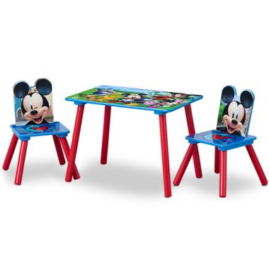 Delta Children&reg; Disney&reg; Mickey Mouse 4-Piece Playroom Furniture Set in Blue. View a larger version of this product image.