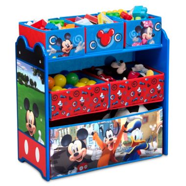 Delta Children&reg; Disney&reg; Mickey Mouse 4-Piece Playroom Furniture Set in Blue. View a larger version of this product image.