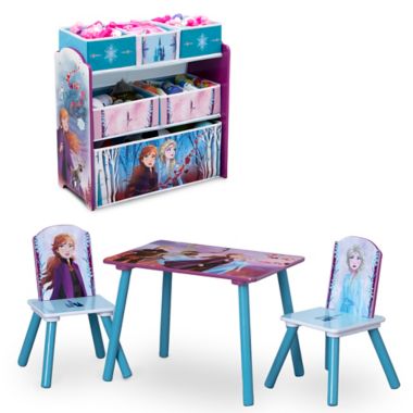 Delta Children&reg; Disney&reg; Frozen 4-Piece Playroom Furniture Set in Purple. View a larger version of this product image.