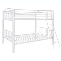 Wonder Hill Carlyle Full Over Full Bunk Bed in White